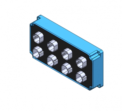 APDB-1I7OD-2A-004 Dual Channel Bus bar
